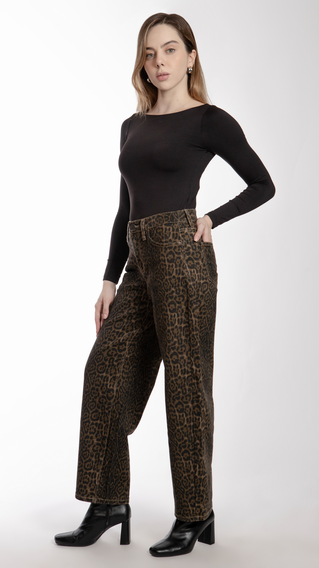 Pantalón Barrel Mujer Balam BL7234