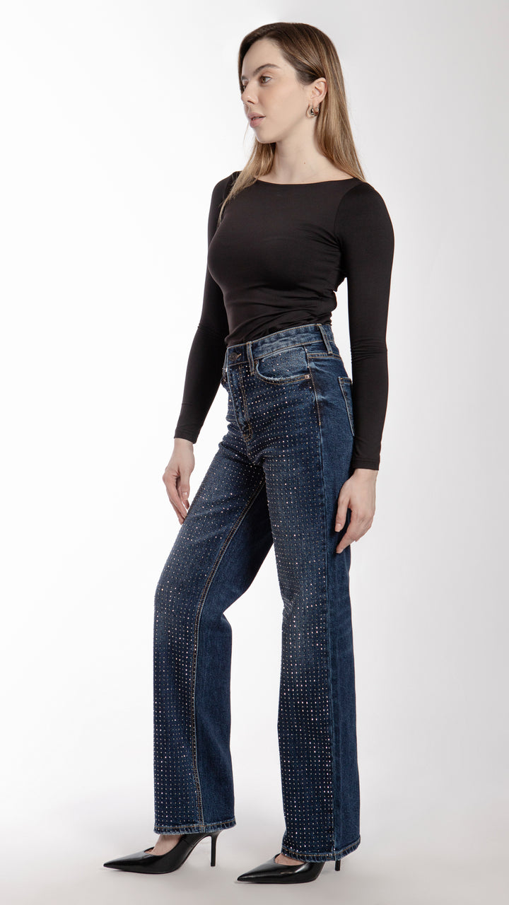Pantalón Wide Leg Mujer Balam BL7240