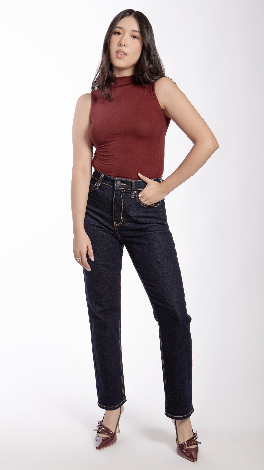 Pantalón Straight Mujer Balam BL7244