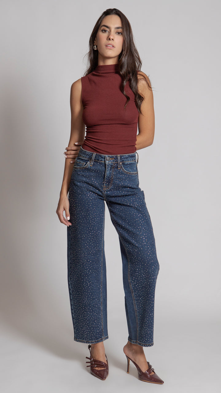 Pantalón Barrel Mujer Balam BL7247