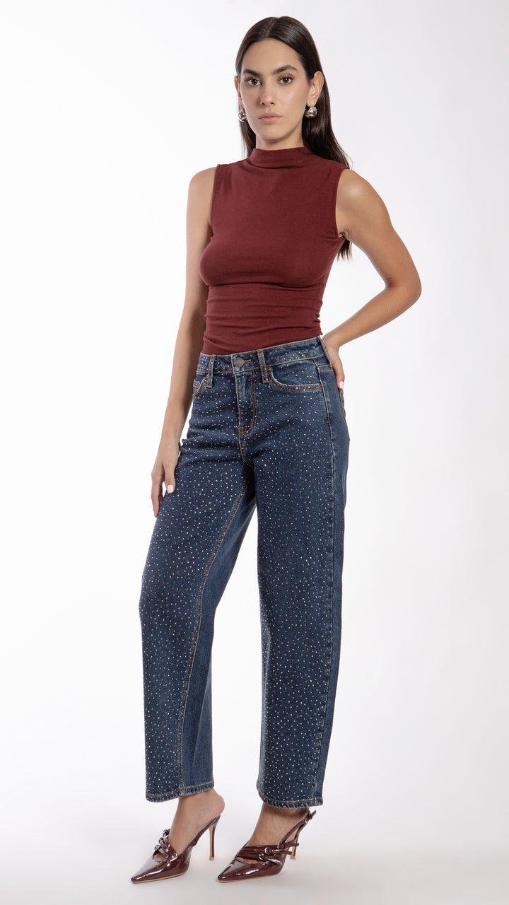 Pantalón Barrel Mujer Balam BL7247