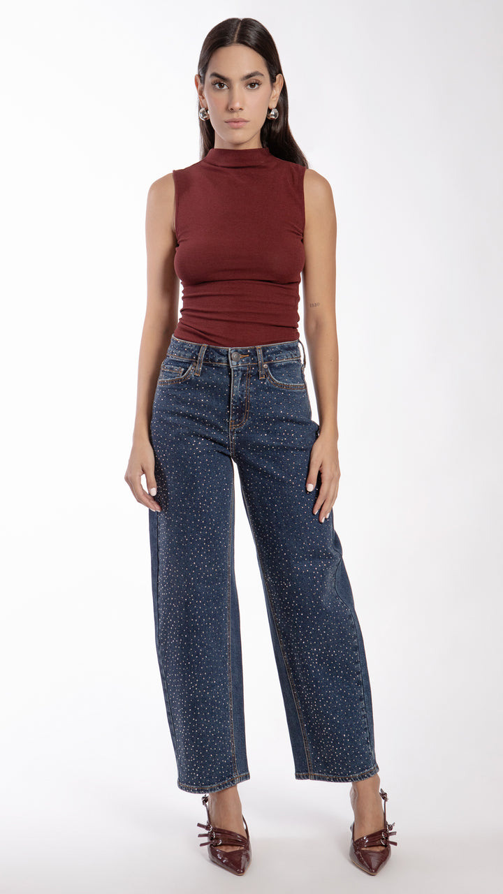 Pantalón Barrel Mujer Balam BL7247