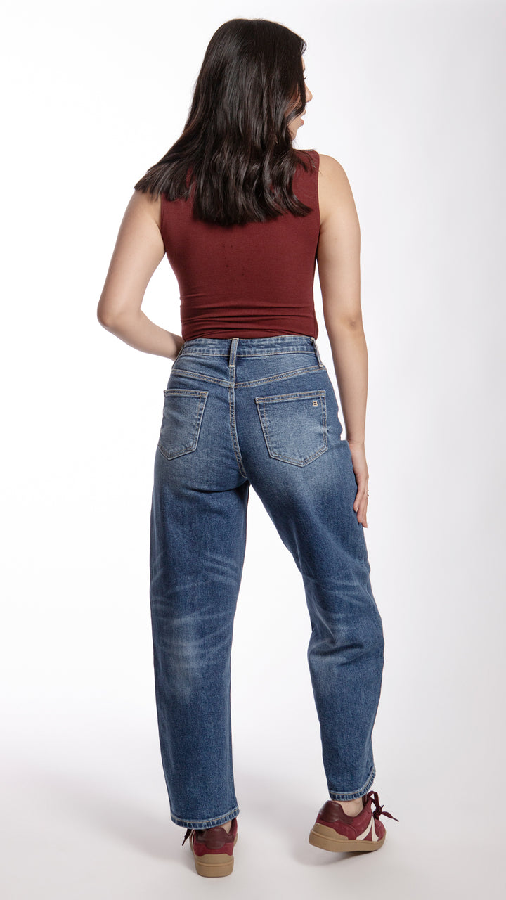 Pantalón Barrel Mujer Balam BL7248
