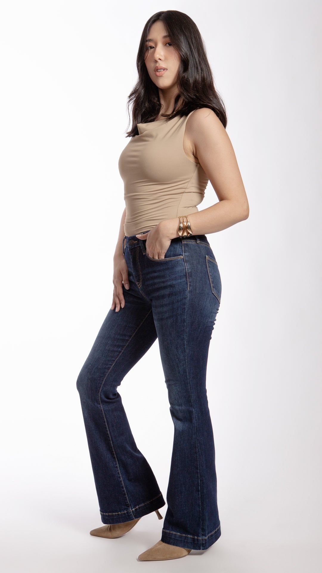 Pantalón Flare Mujer Balam BL7250