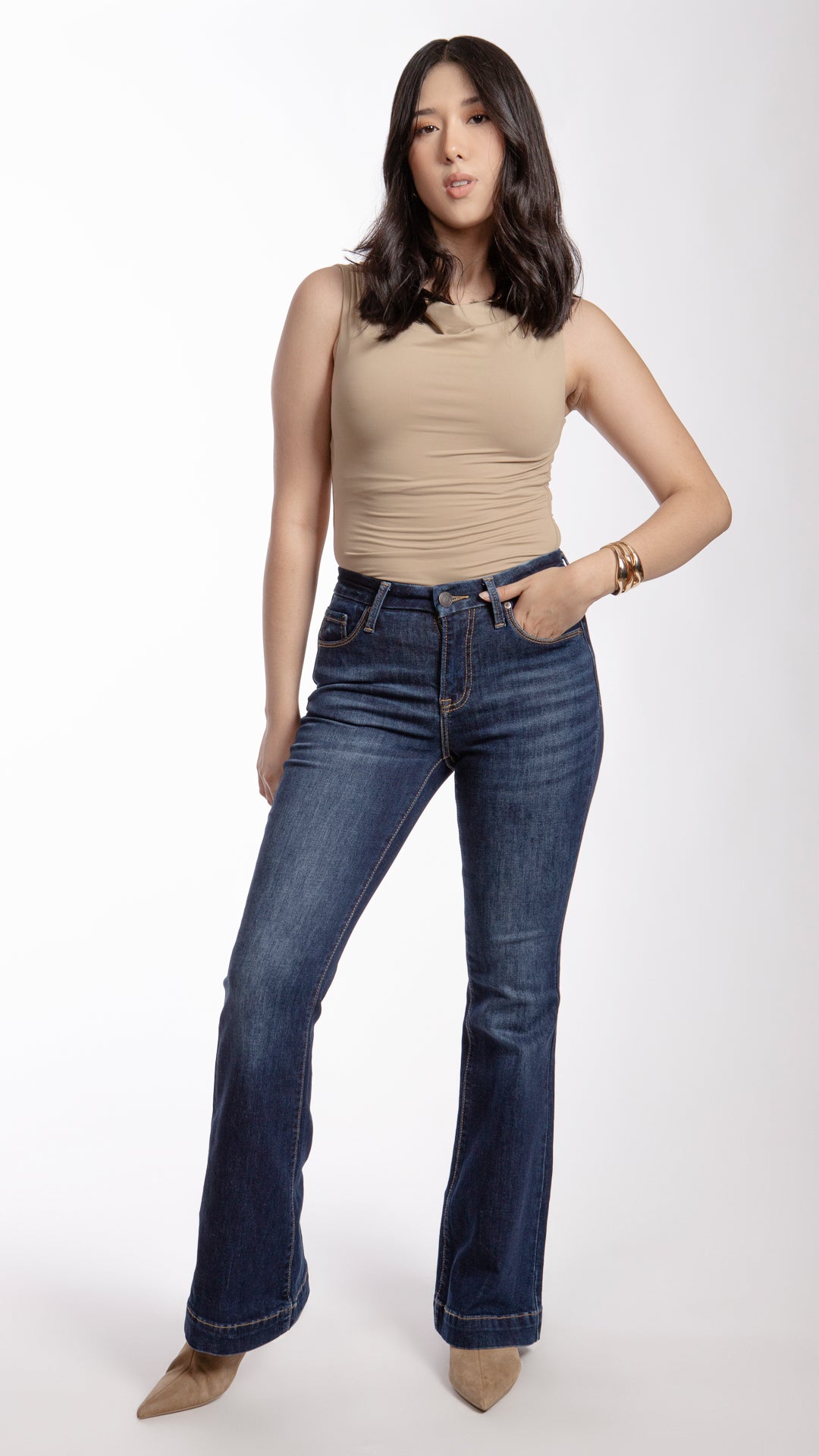 Pantalón Flare Mujer Balam BL7250