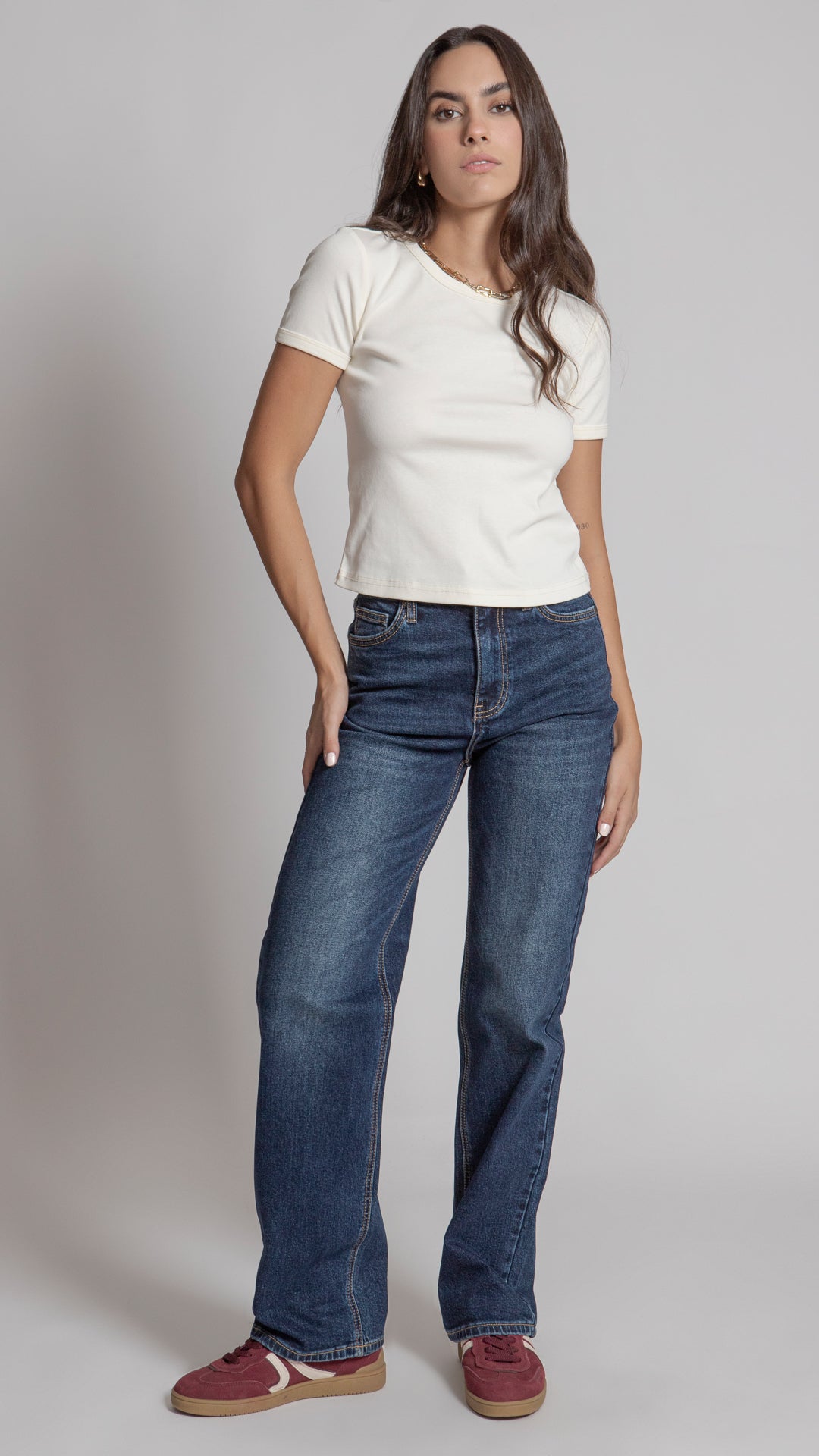 Pantalón Wide Leg Mujer Balam BL7257