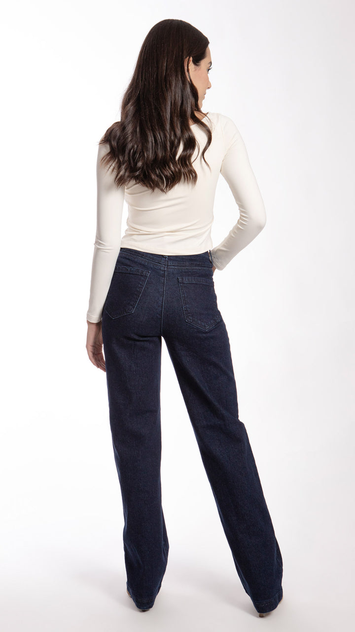 Pantalón Wide Leg Mujer Balam BL7258