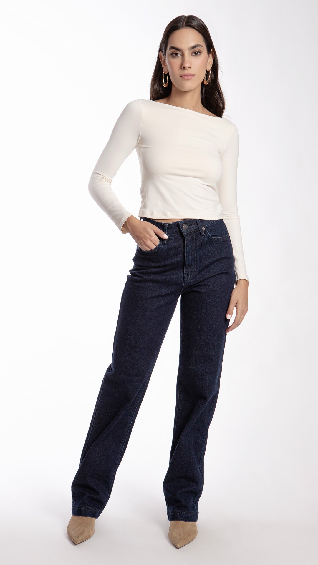 Pantalón Wide Leg Mujer Balam BL7258
