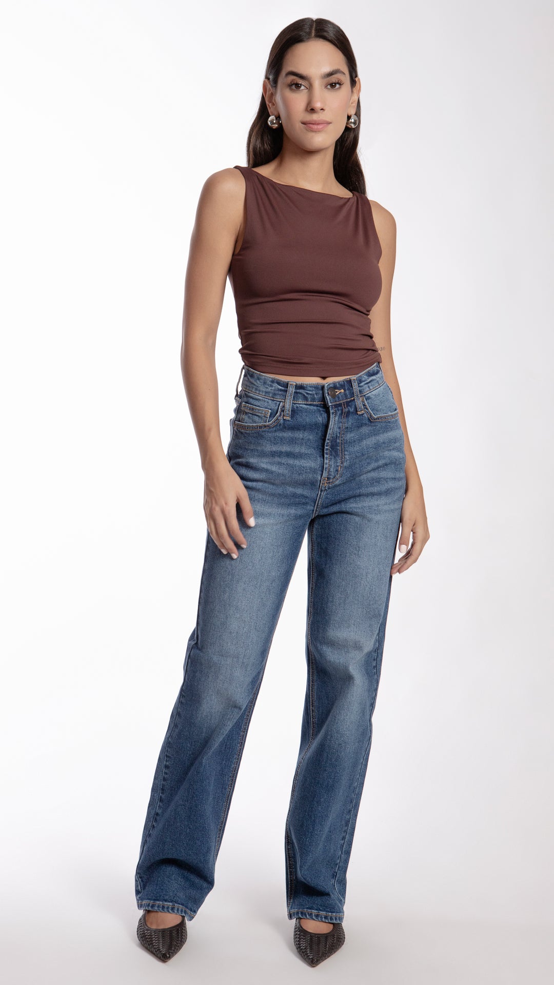 Pantalón Wide Leg Mujer Balam BL7259