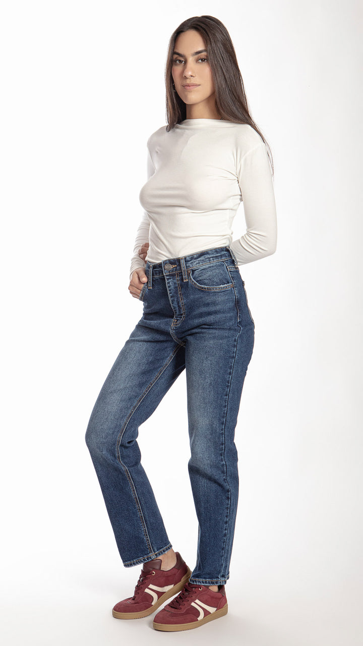 Pantalón Straight Mujer Balam BL7261
