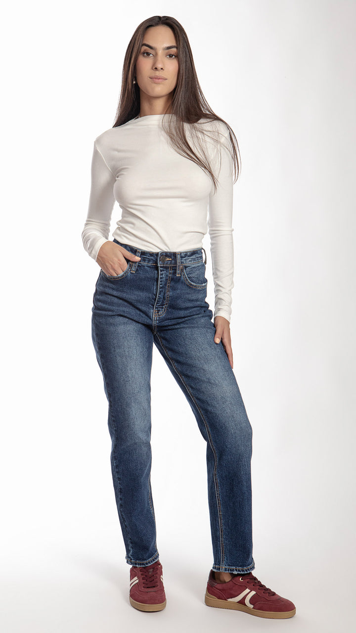 Pantalón Straight Mujer Balam BL7261