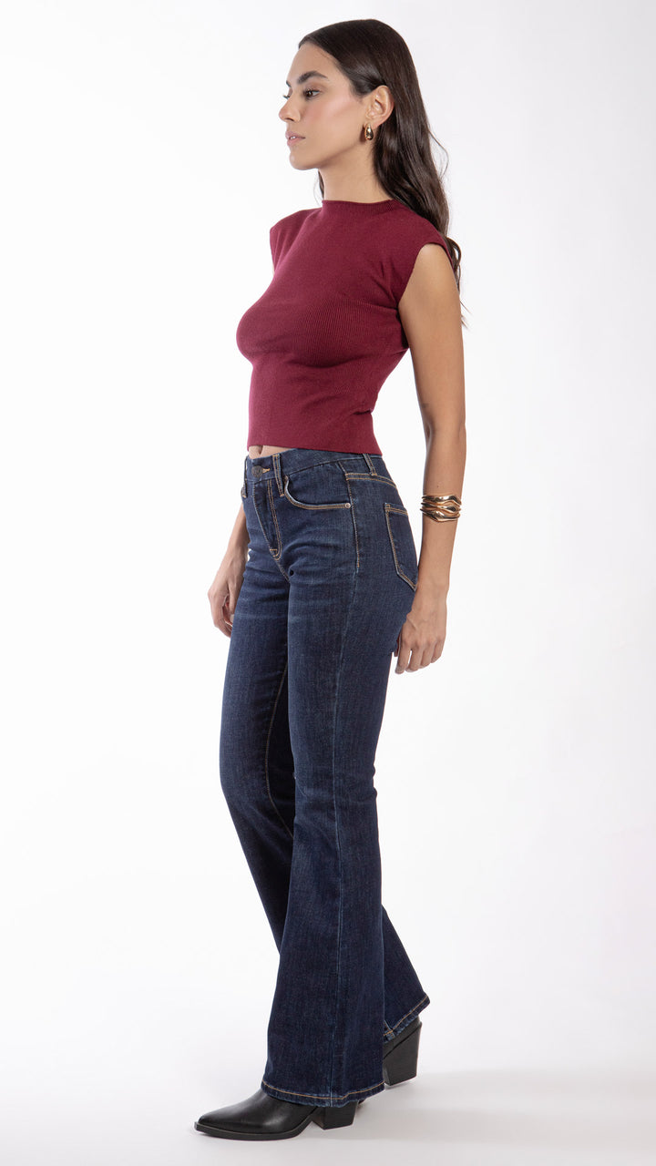 Pantalón Flare Mujer Balam BL7268