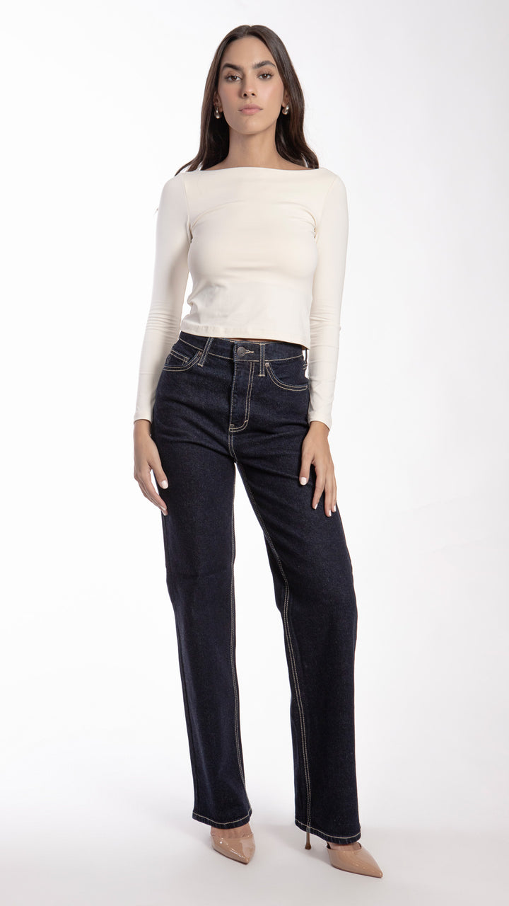 Pantalón Wide Leg Mujer Balam BL7272