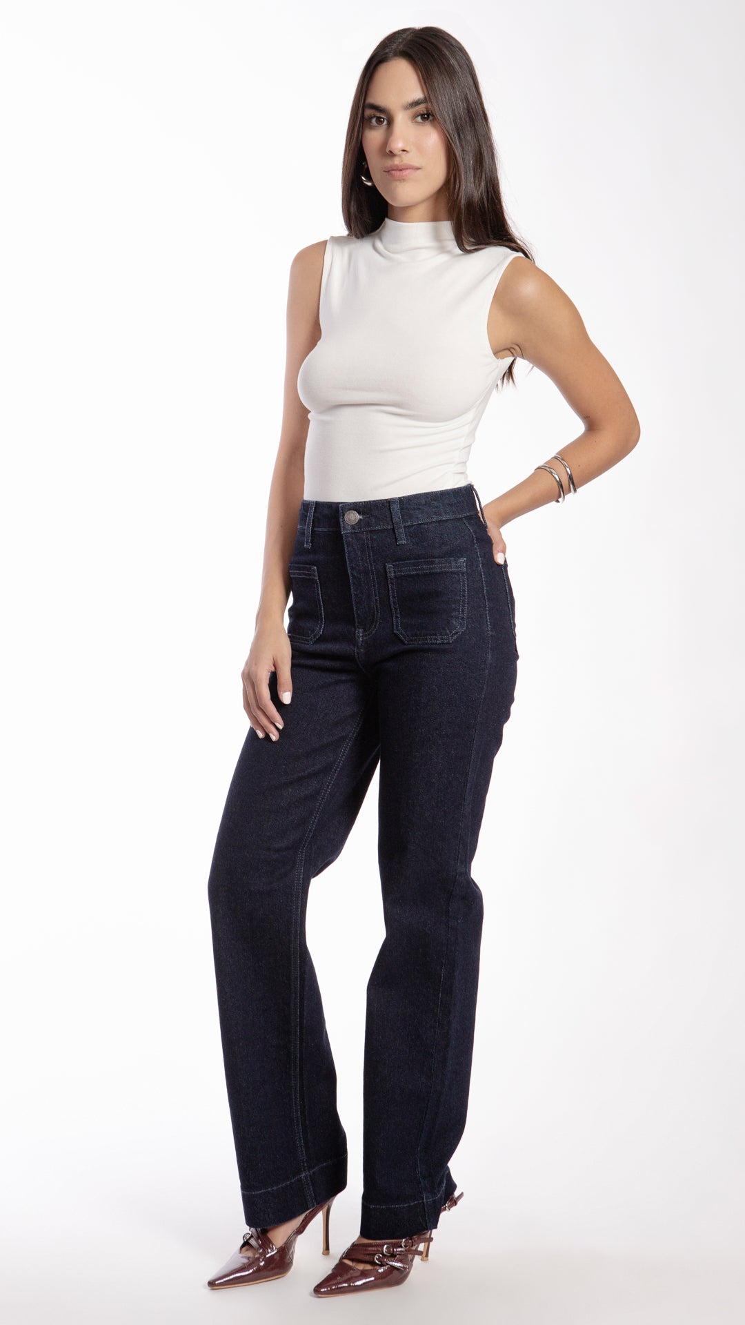 Pantalón Wide Leg Mujer Balam BL7275