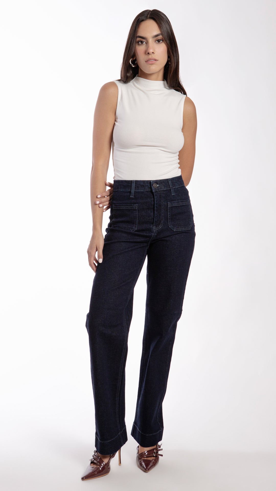 Pantalón Wide Leg Mujer Balam BL7275