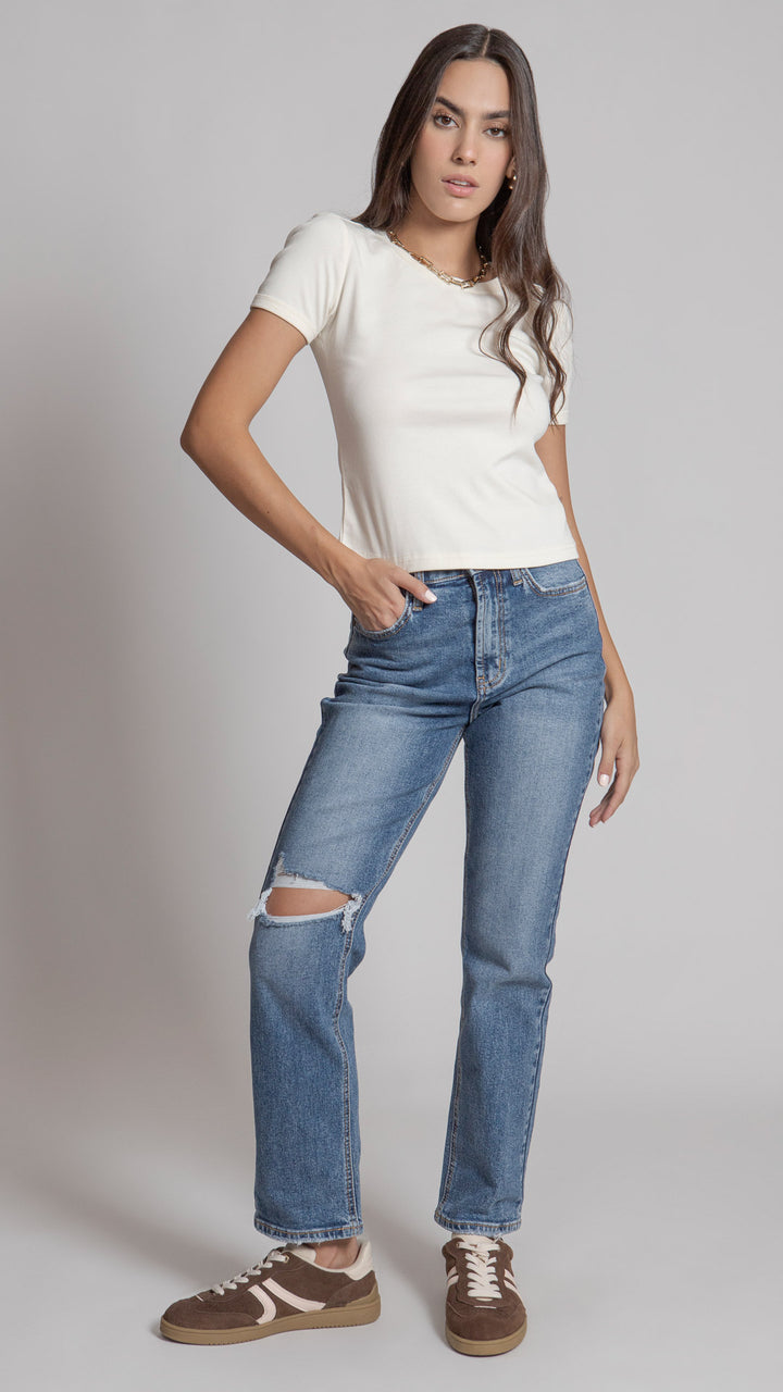 Pantalón Straight Mujer Balam BL7278