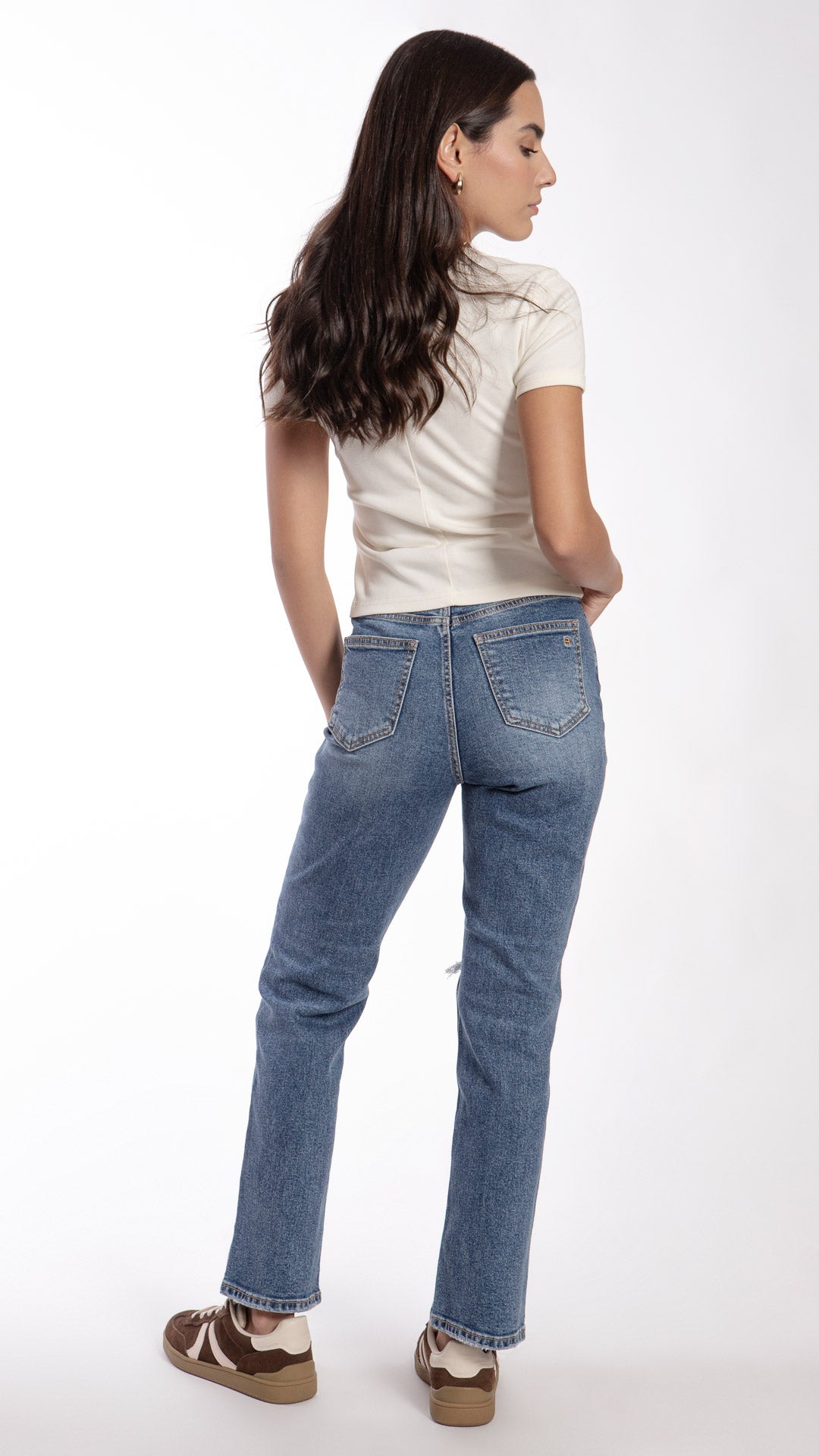 Pantalón Straight Mujer Balam BL7278