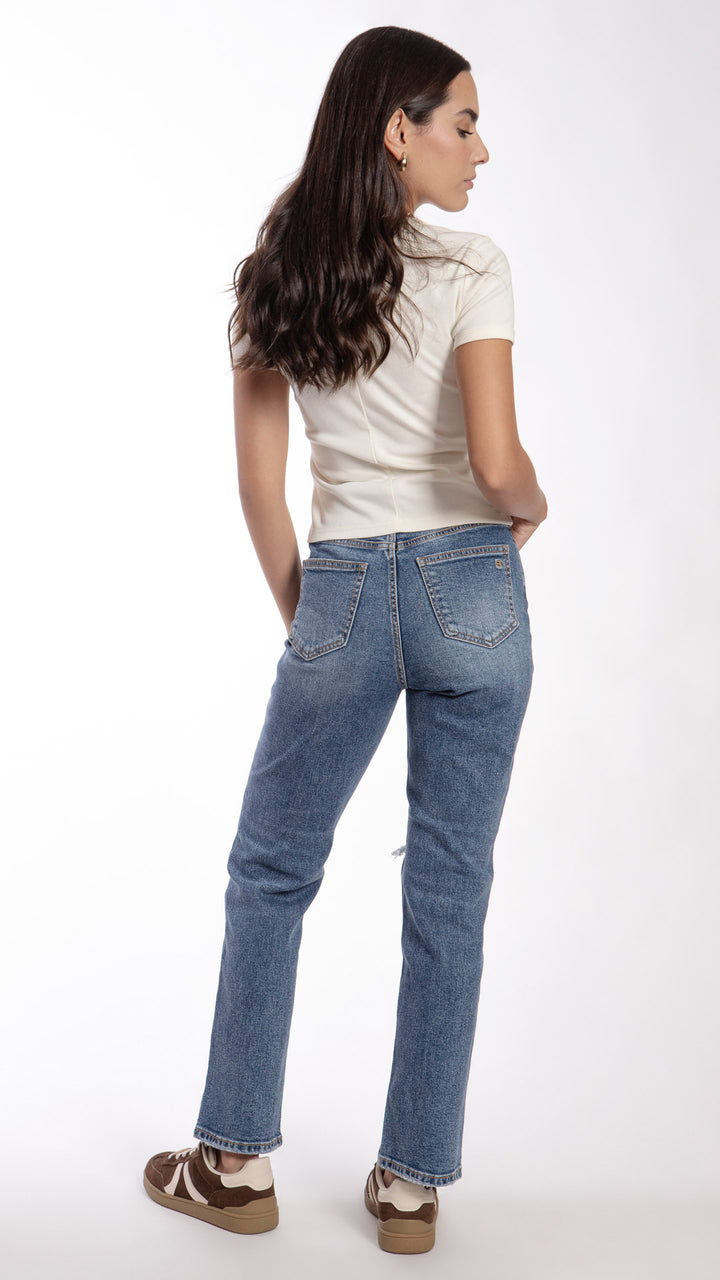Pantalón Straight Mujer Balam BL7278