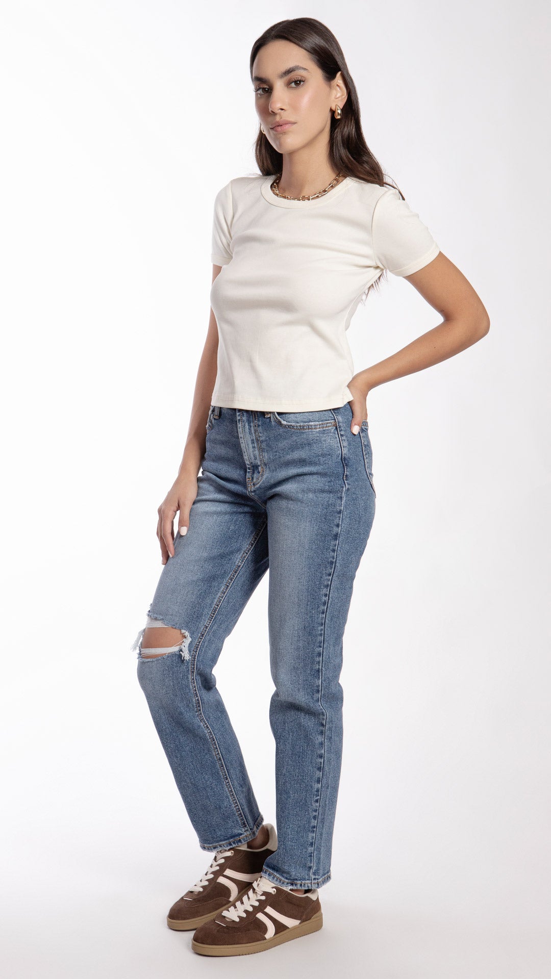 Pantalón Straight Mujer Balam BL7278