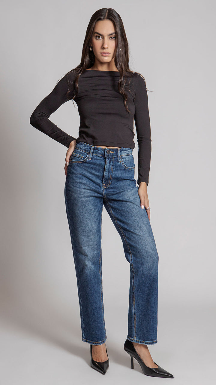 Pantalón Straight Mujer Balam BL7279