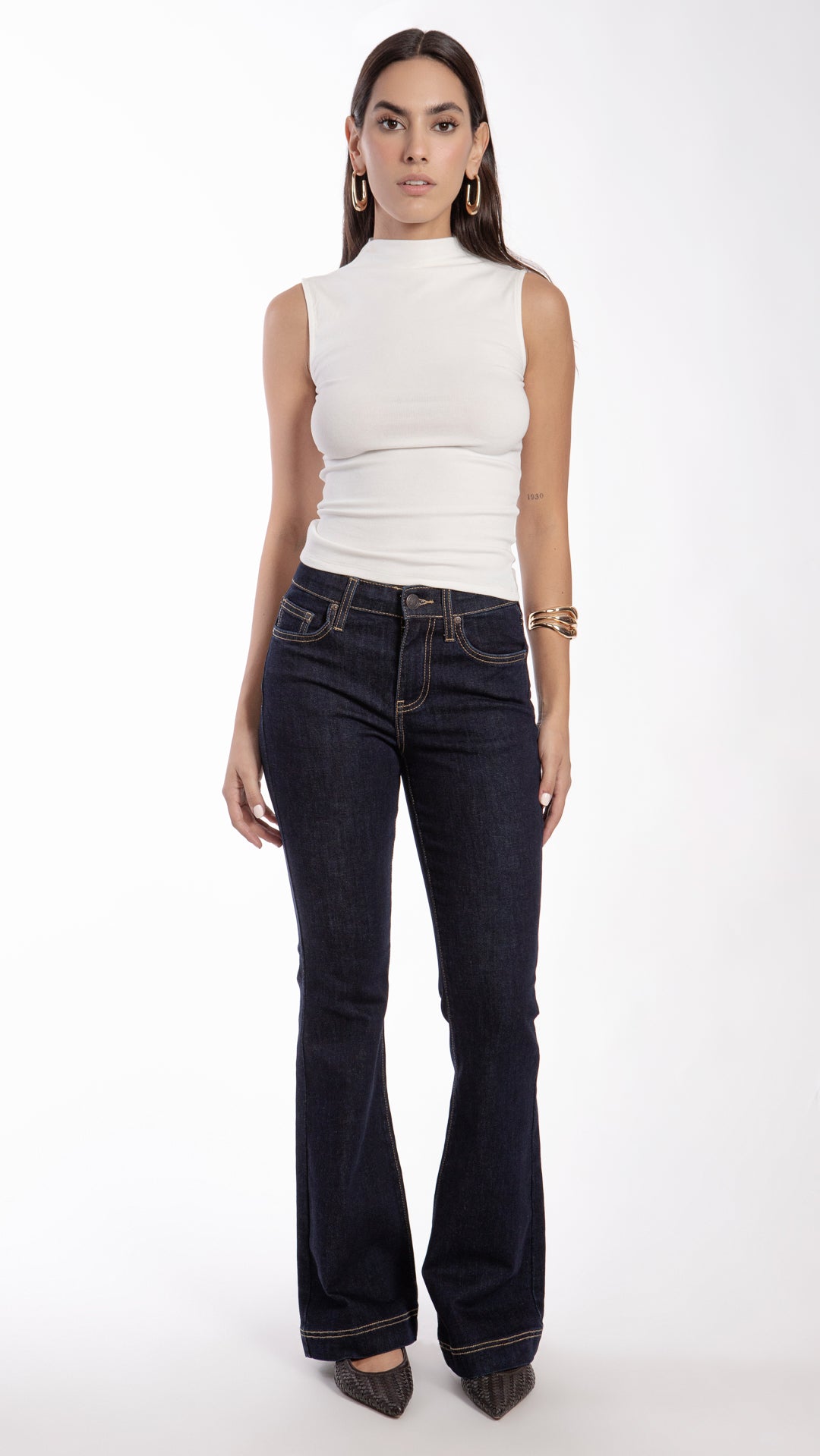 Pantalón Flare Mujer Balam BL7284