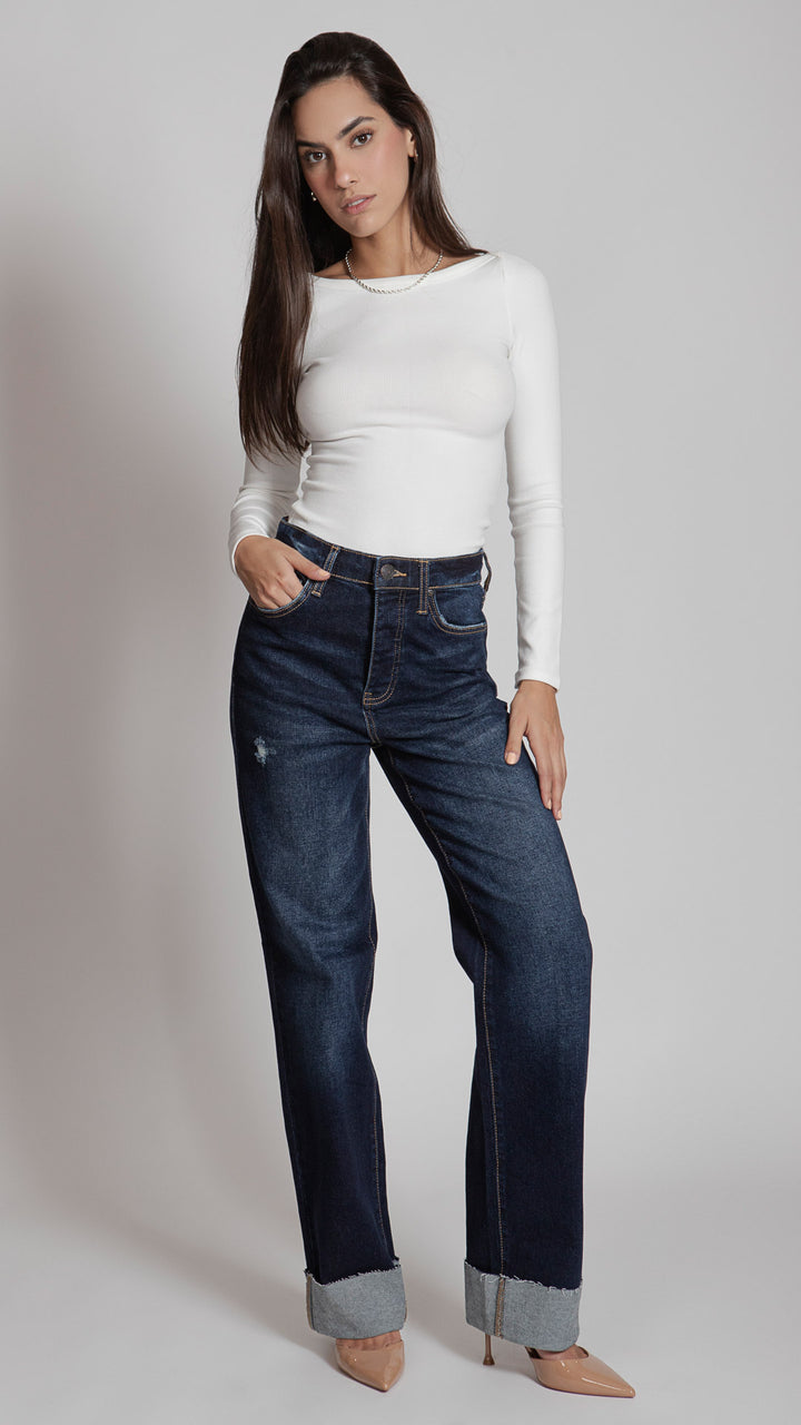 Pantalón Wide Leg Mujer Balam BL7286