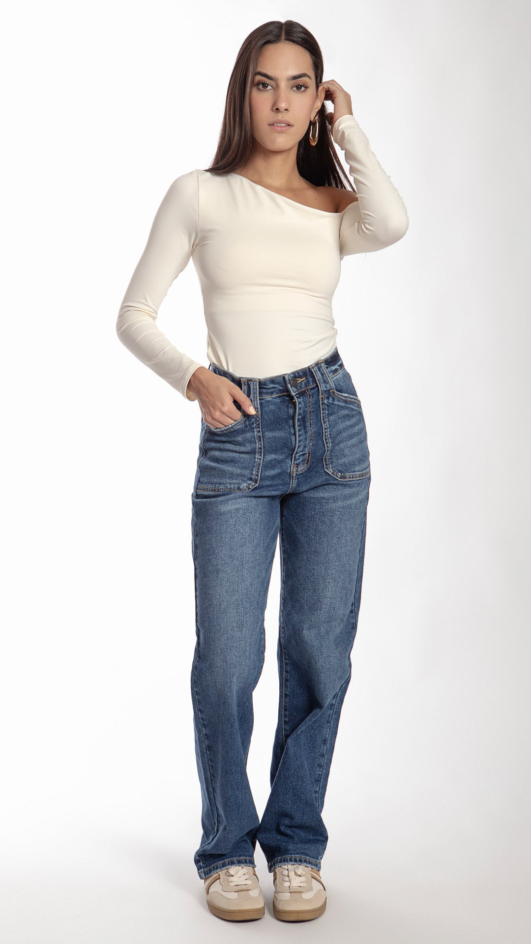 Pantalón Wide Leg Mujer Balam BL7287