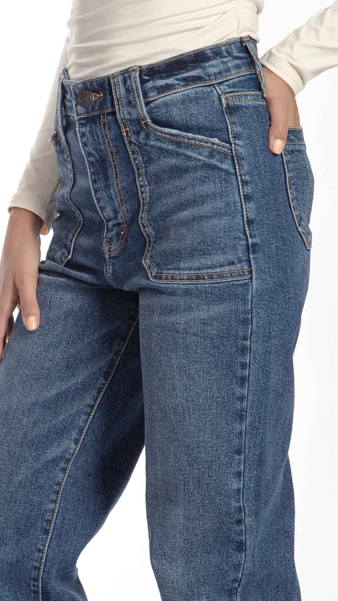 Pantalón Wide Leg Mujer Balam BL7287