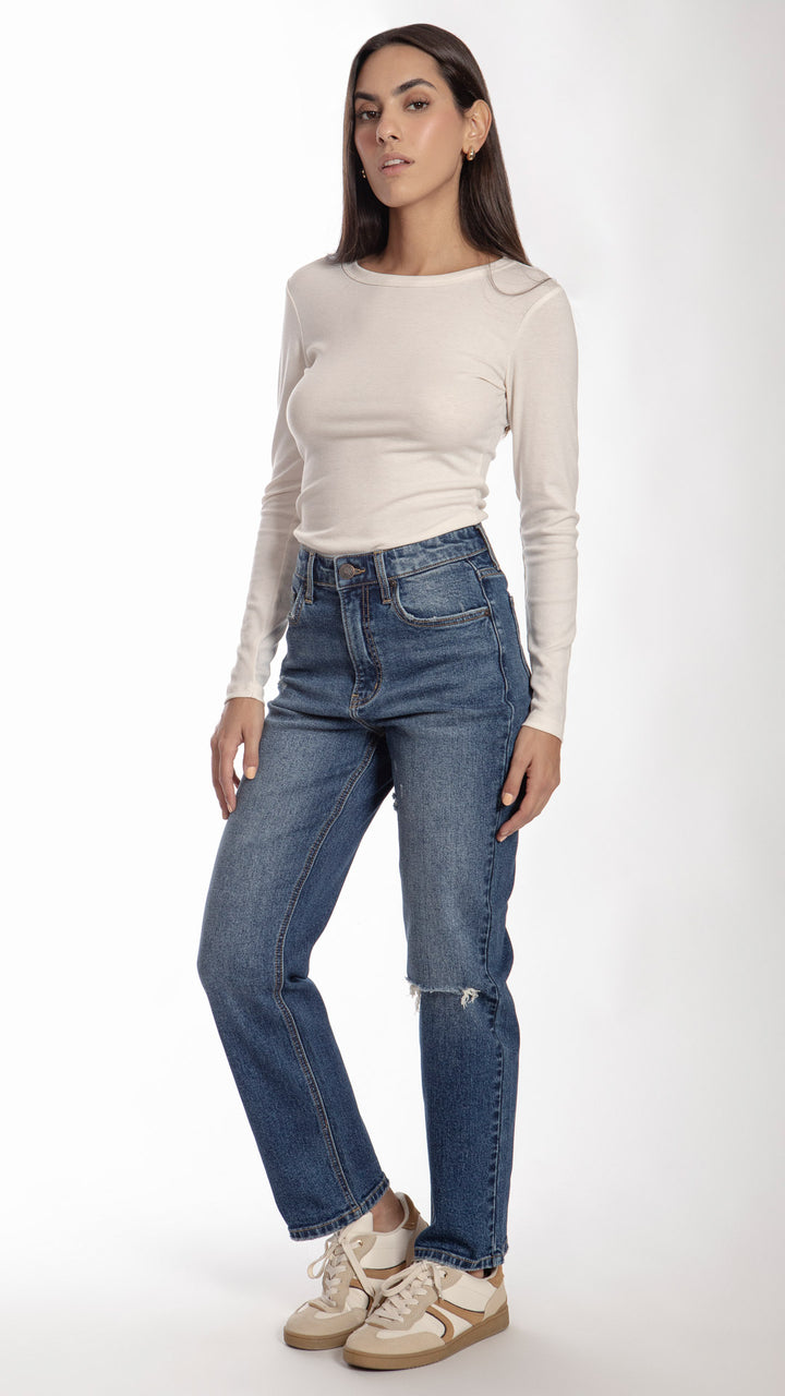 Pantalón Straight Mujer Balam BL7288