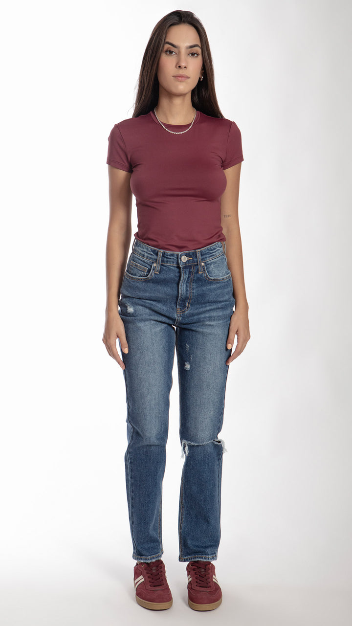 Pantalón Straight Mujer Balam BL7289