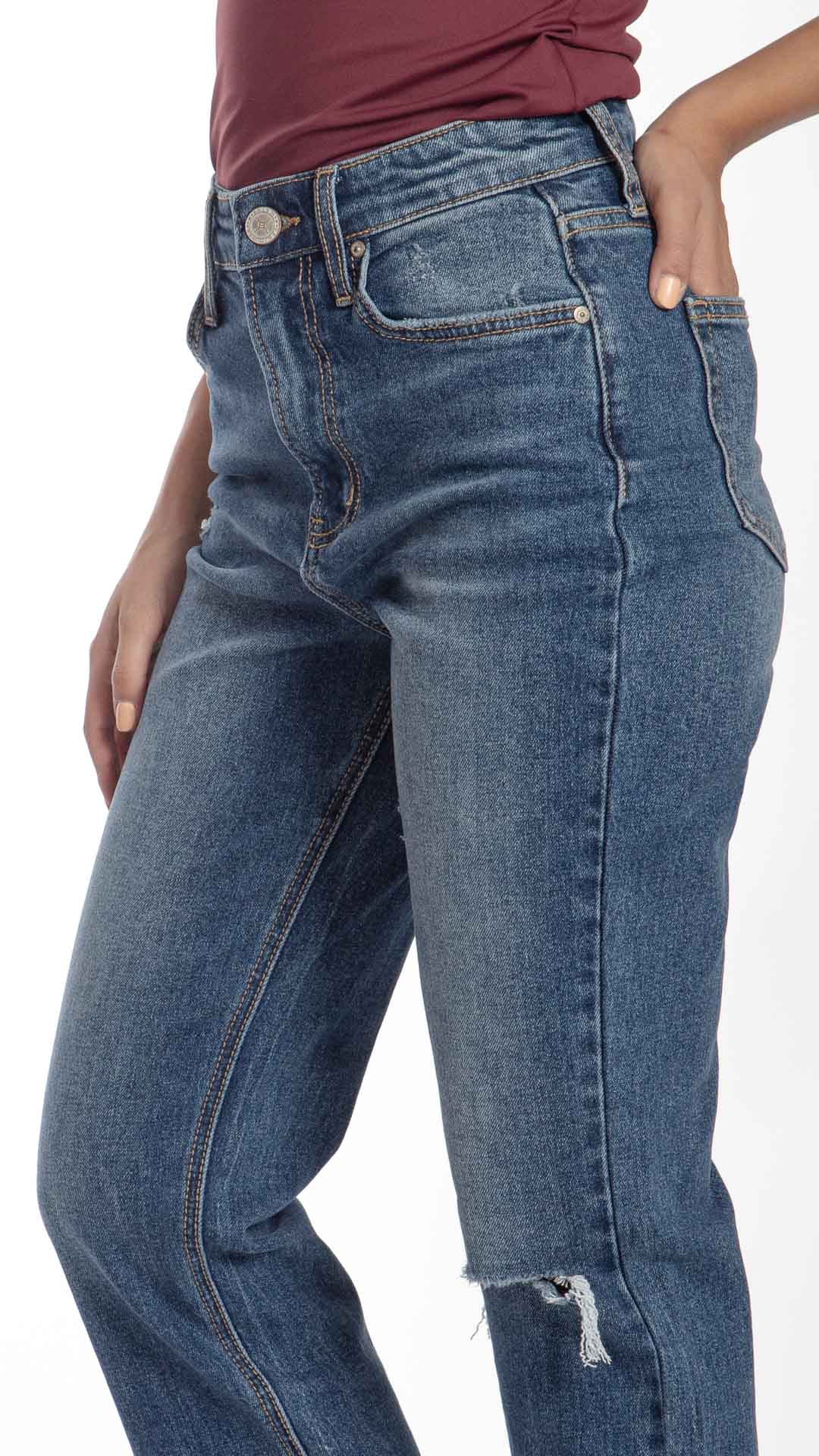 Pantalón Straight Mujer Balam BL7289