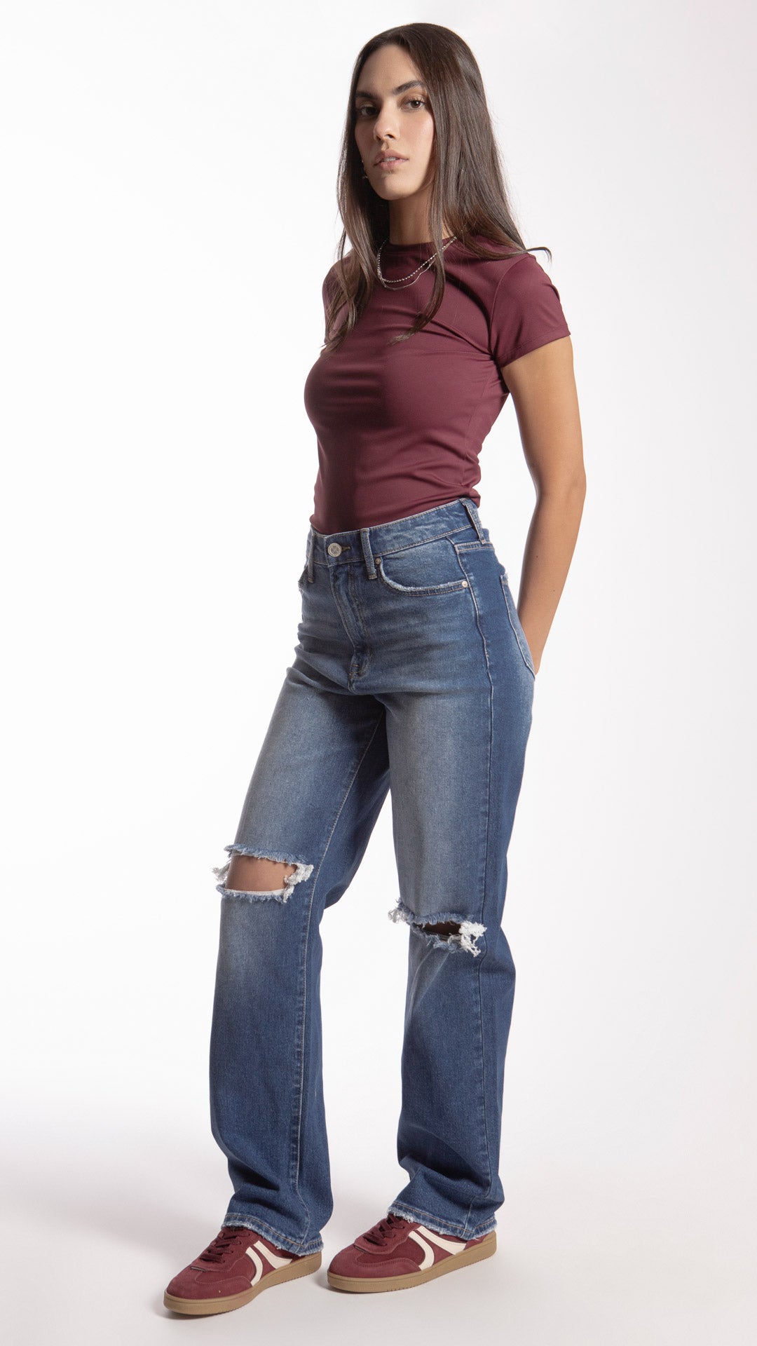 Pantalón Wide Leg Mujer Balam BL7291