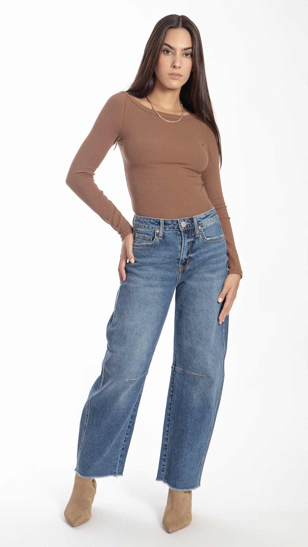 Pantalón Barrel Mujer Balam BL7292