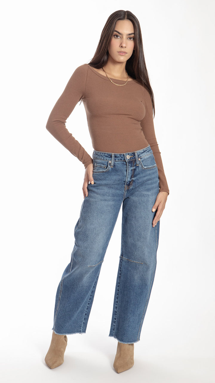 Pantalón Barrel Mujer Balam BL7292