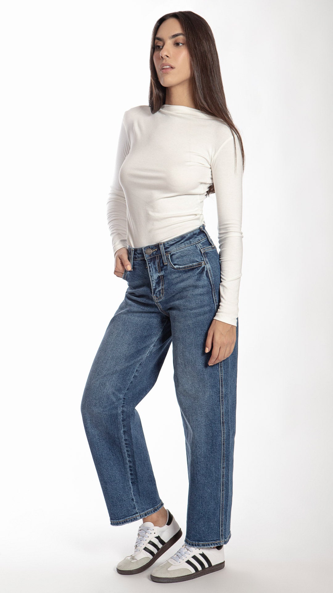Pantalón Barrel Mujer Balam BL7294