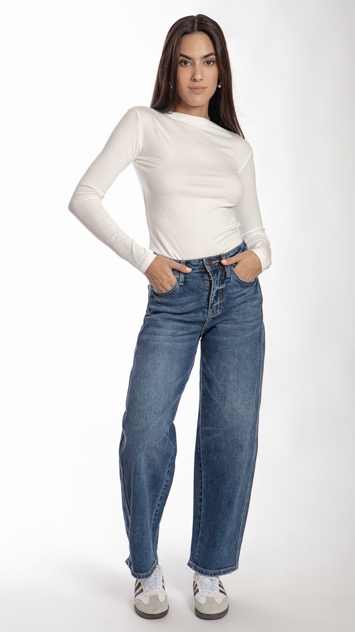 Pantalón Barrel Mujer Balam BL7294