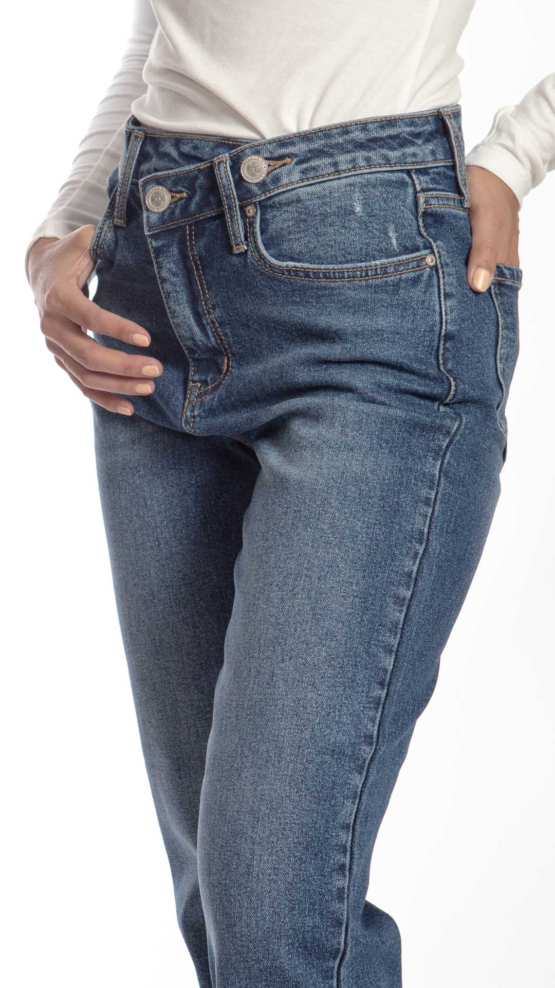 Pantalón Straight Mujer Balam BL7295