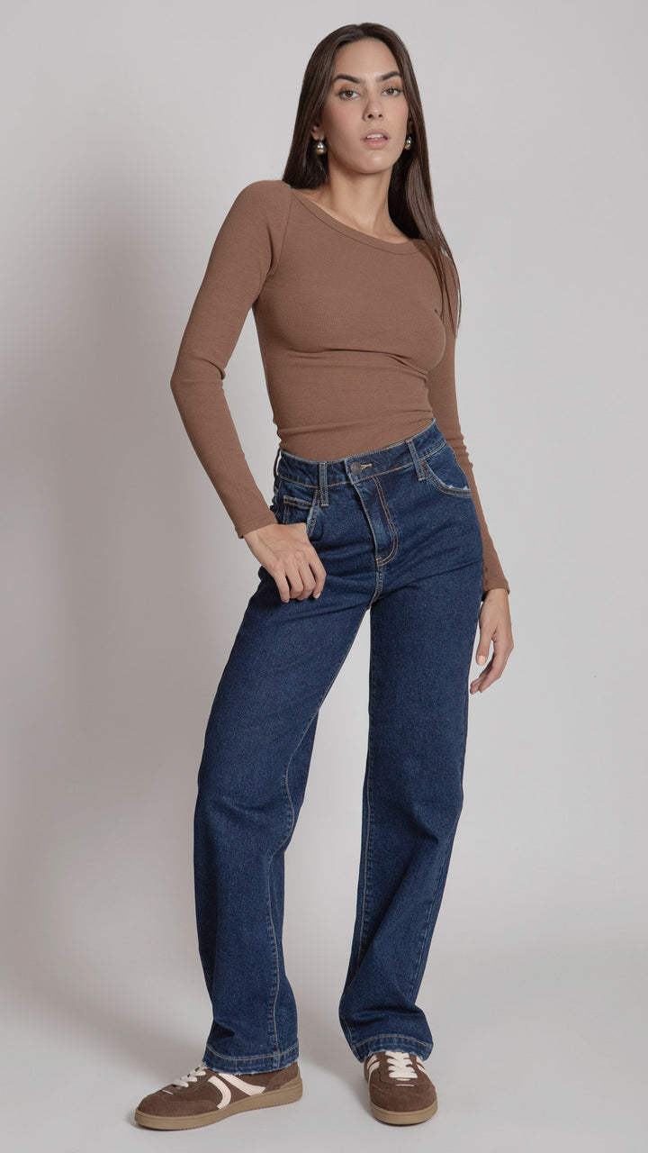 Pantalón Wide Leg Mujer Balam BL7296