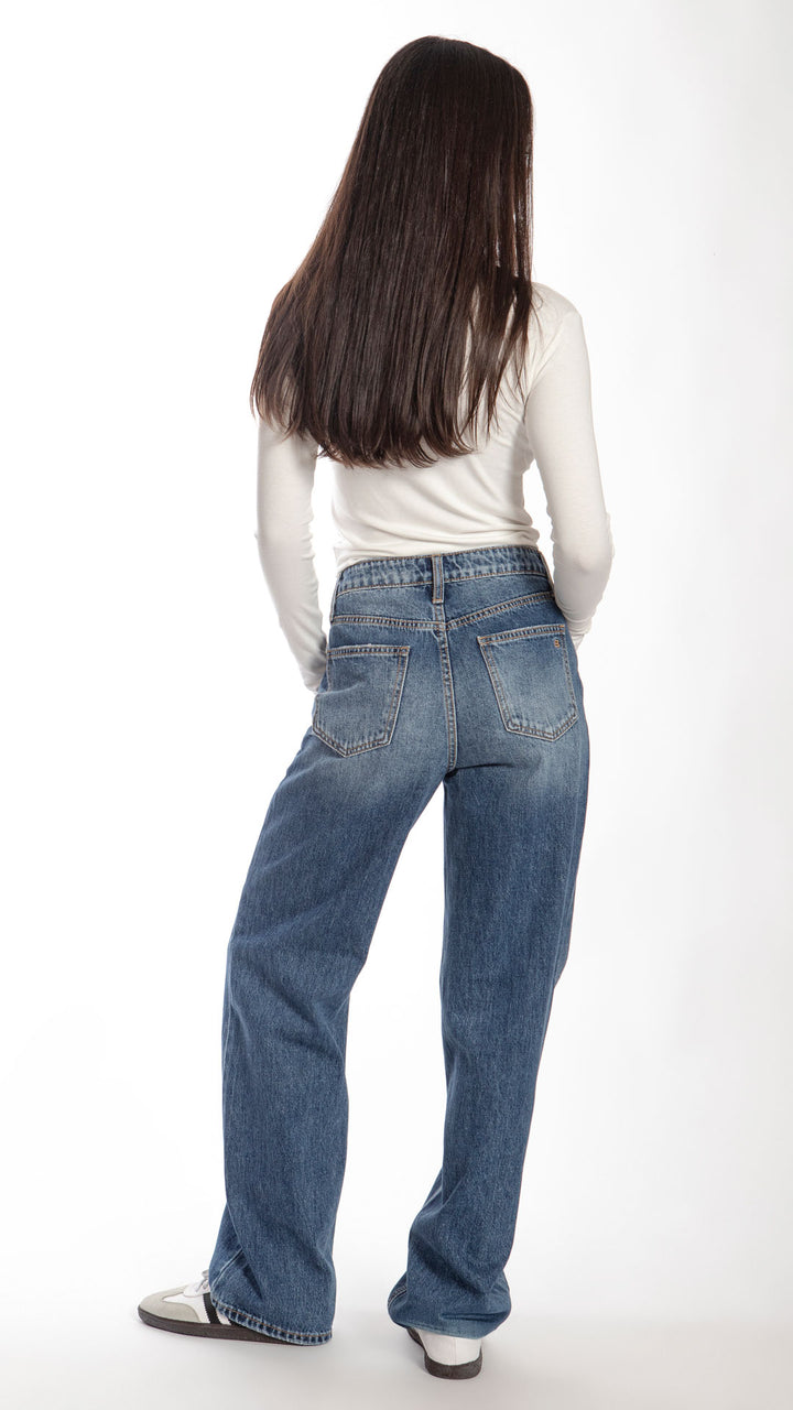 Pantalón Wide Leg Mujer Balam BL7298