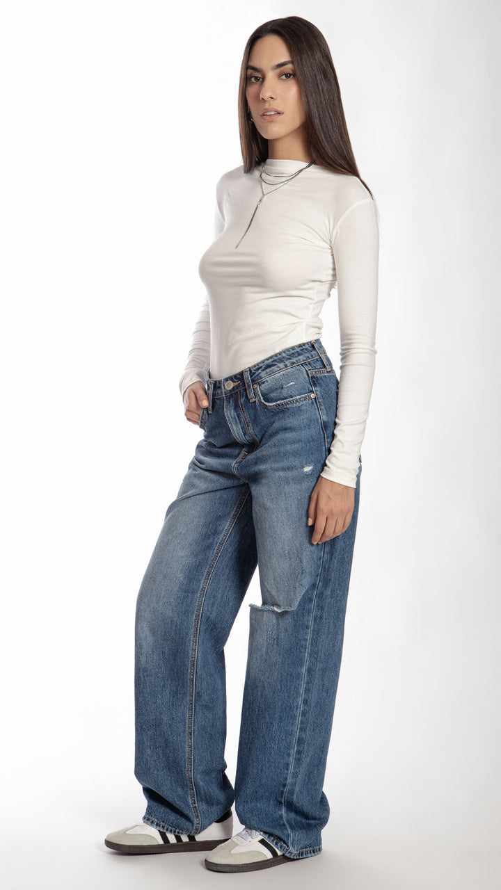 Pantalón Wide Leg Mujer Balam BL7298