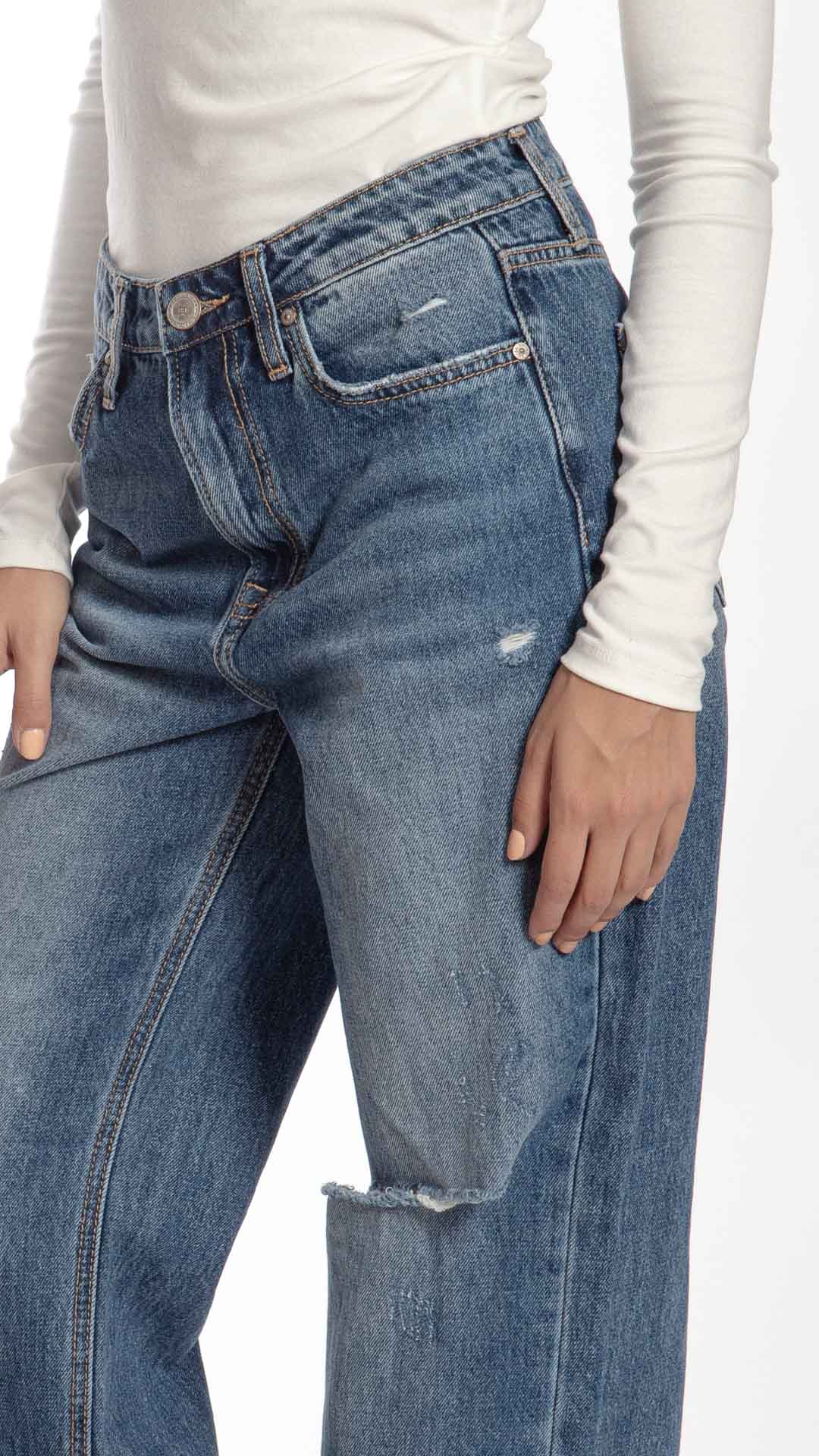 Pantalón Wide Leg Mujer Balam BL7298