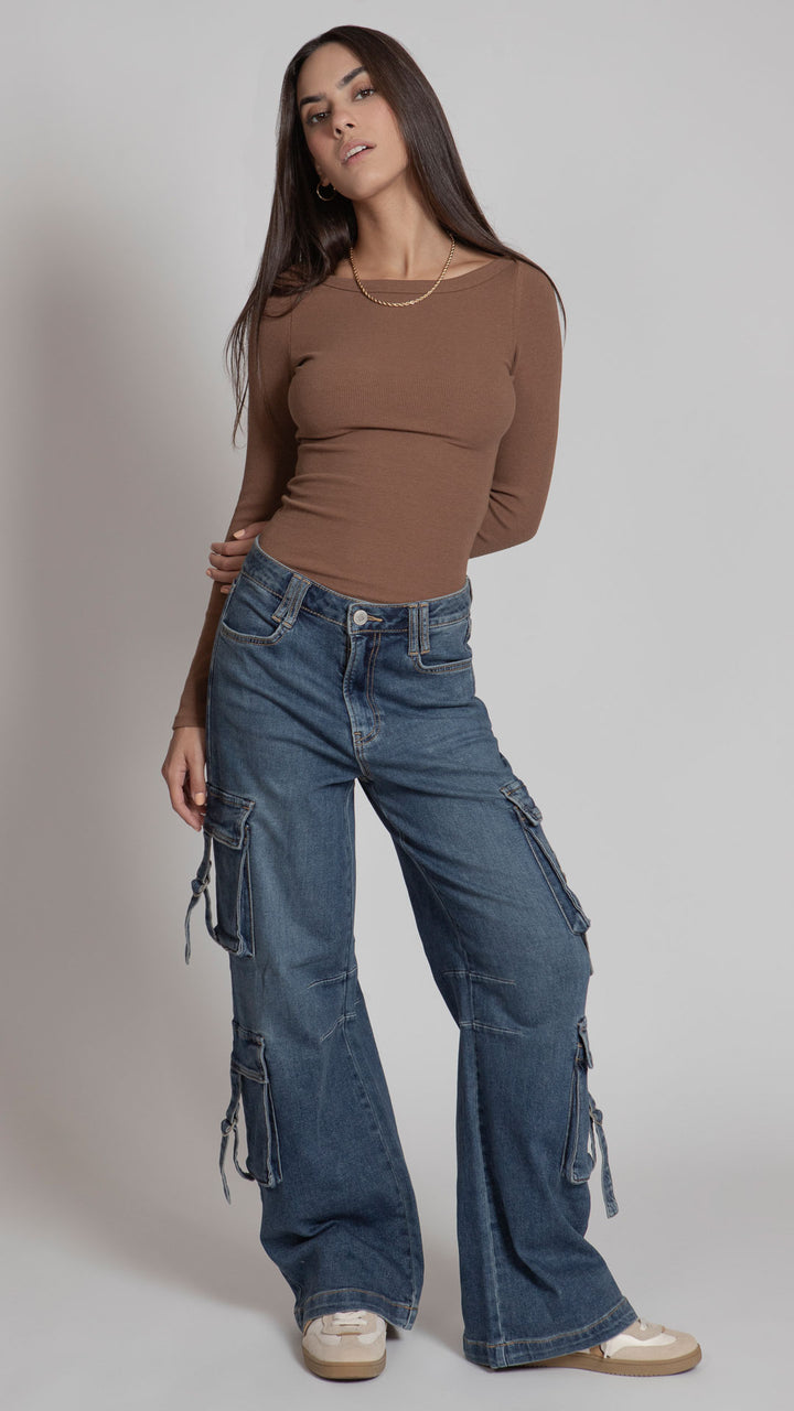 Pantalón Vintage Loose Mujer Balam BL7299