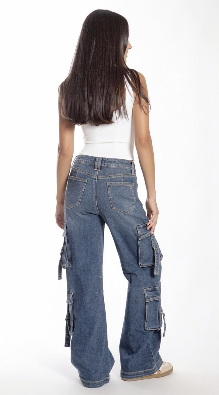 Pantalón Vintage Loose Mujer Balam BL7299