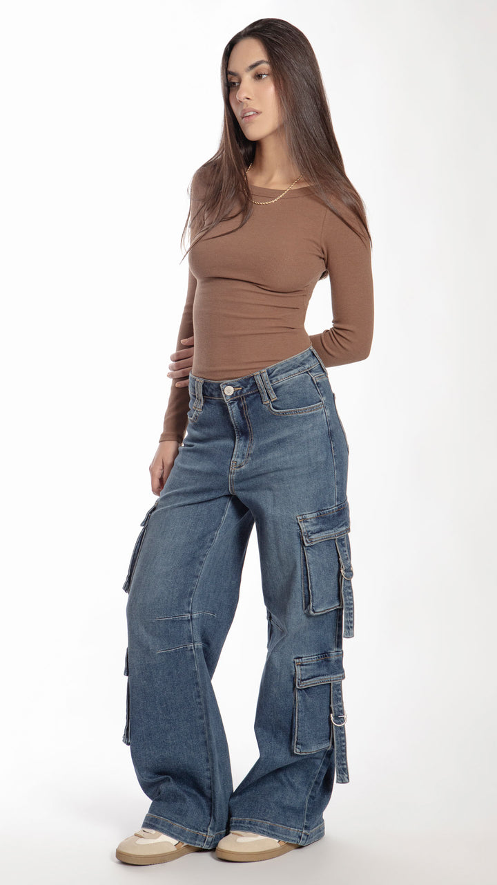 Pantalón Vintage Loose Mujer Balam BL7299