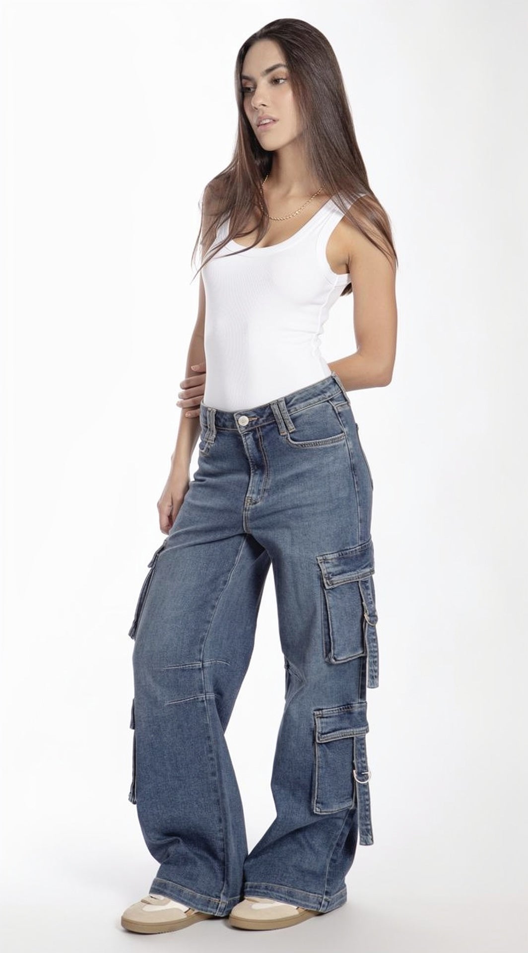 Pantalón Vintage Loose Mujer Balam BL7299