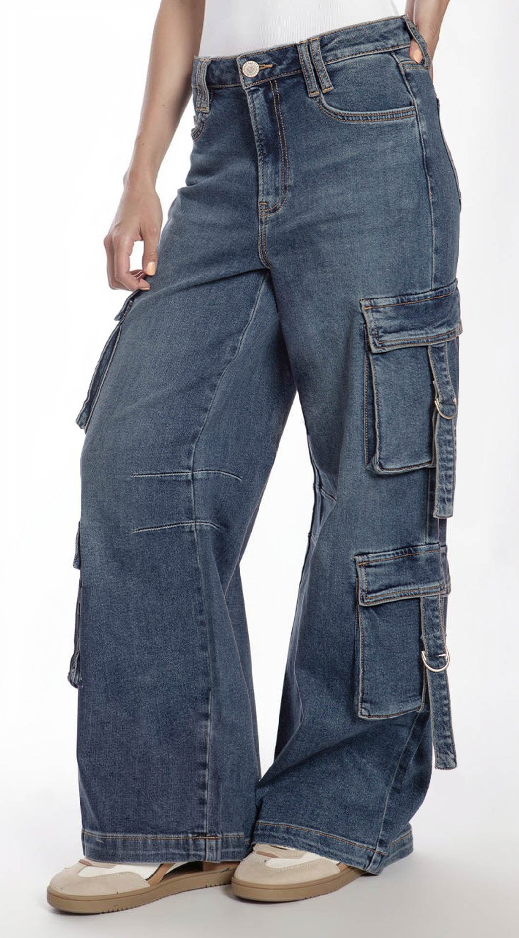 Pantalón Vintage Loose Mujer Balam BL7299