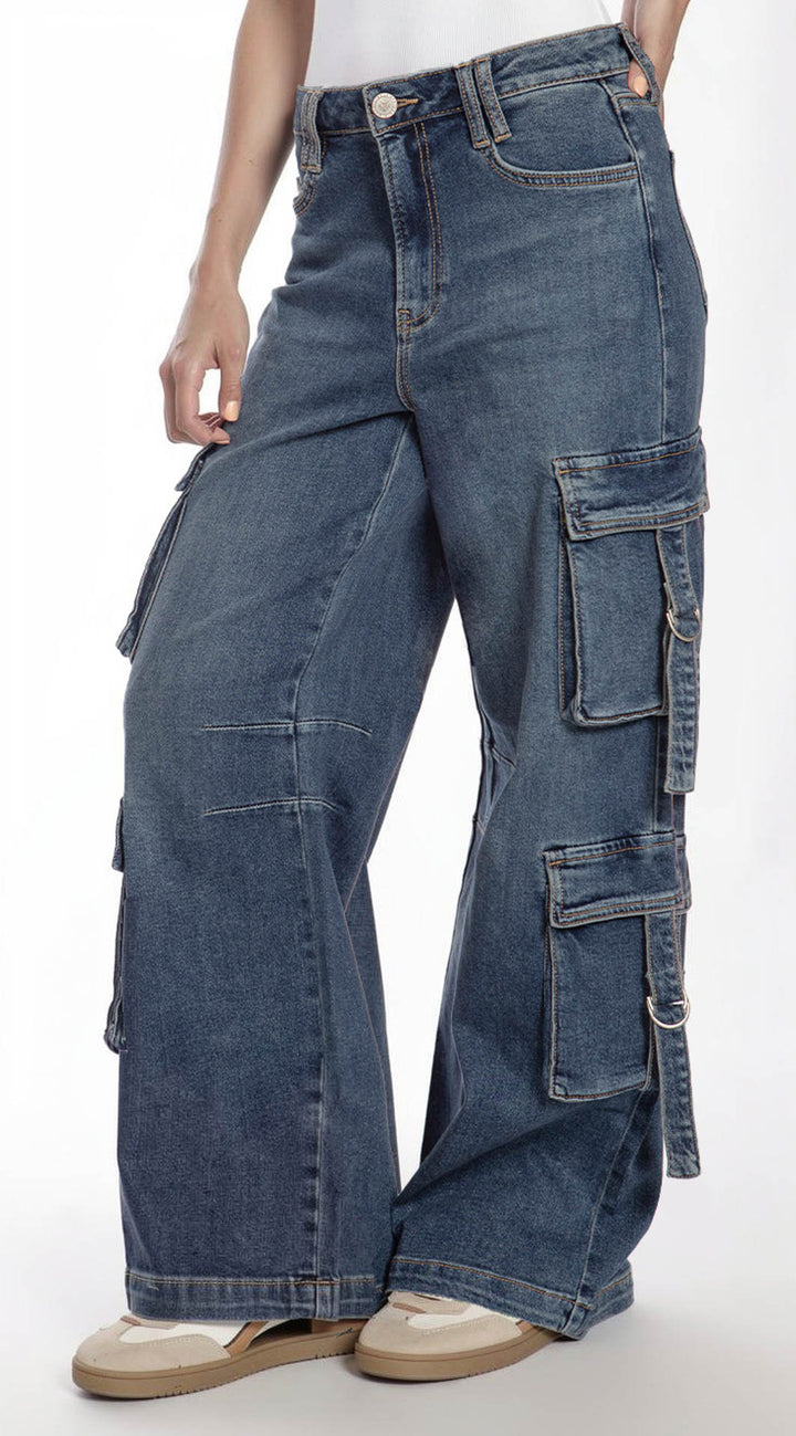 Pantalón Vintage Loose Mujer Balam BL7299