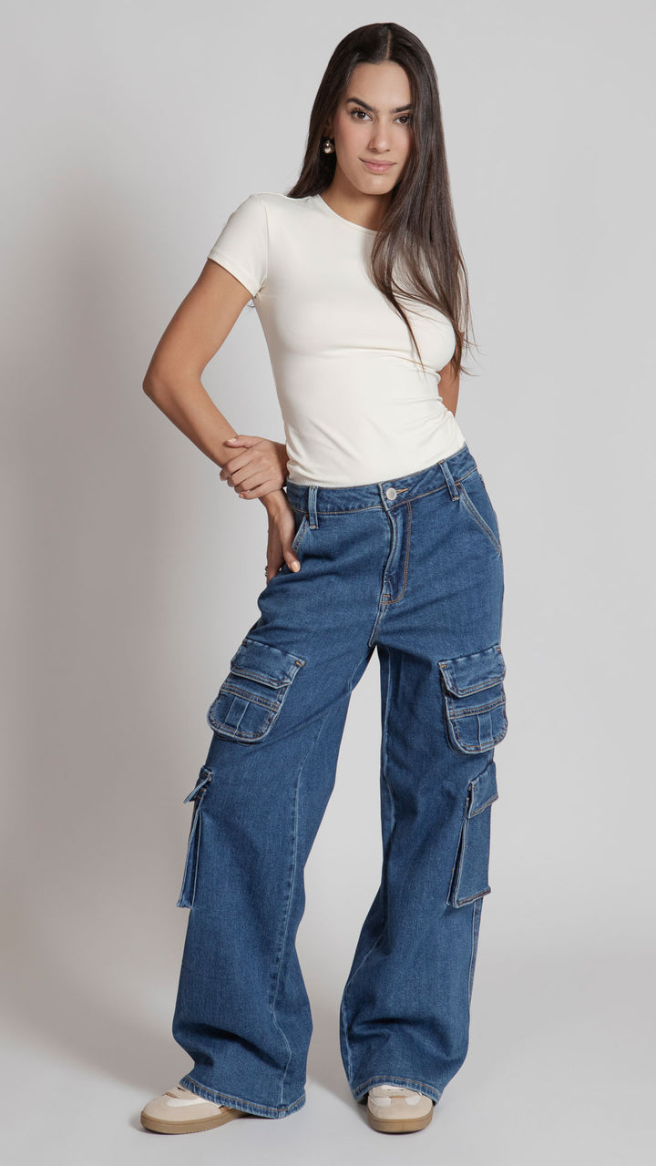 Pantalón Vintage Loose Mujer Balam BL7301