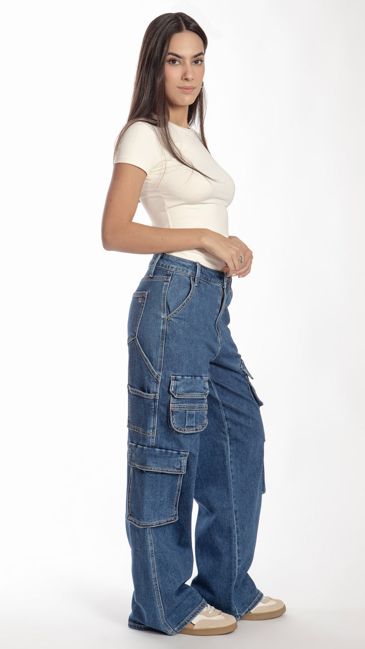 Pantalón Vintage Loose Mujer Balam BL7301