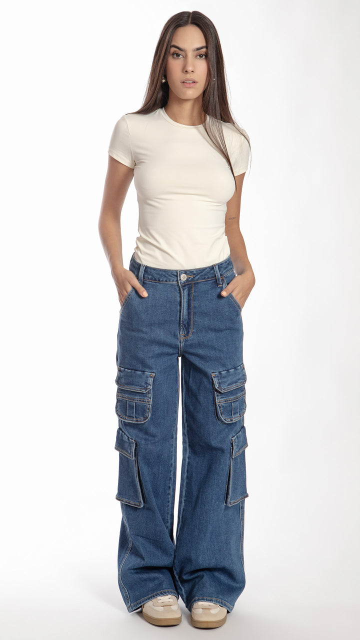 Pantalón Vintage Loose Mujer Balam BL7301